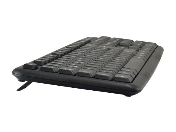 Equip Keyboard+Mouse USB Kabelgebundenes Kombi Set schwarz deutsch